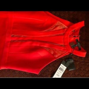 New BCBGMAXAZRIA red dress